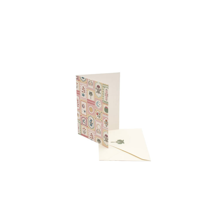 Greeting Card (Pattern) Moonlit Oasis