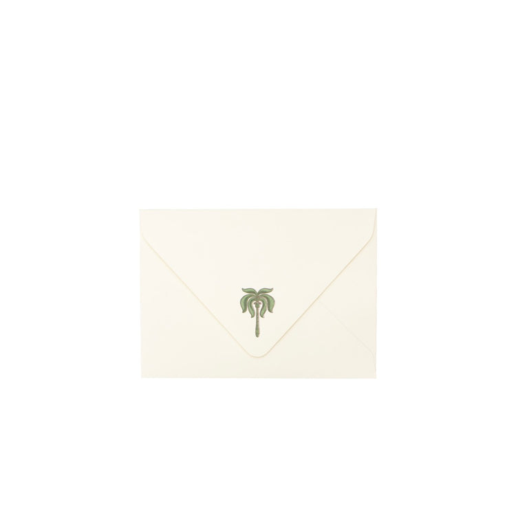 Greeting Card (Pink Moon) Moonlit Oasis