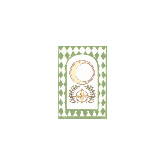 Gift Tag (Green) Moonlit Oasis