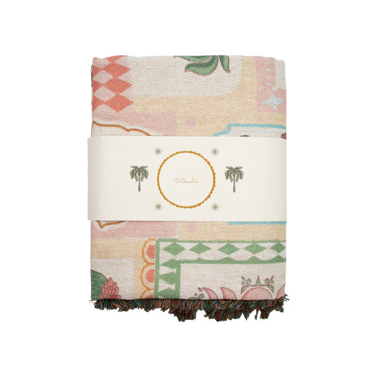 Woven Blanket Moonlit Oasis