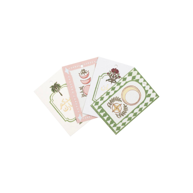 Gift Tag (Set of 4) Moonlit Oasis