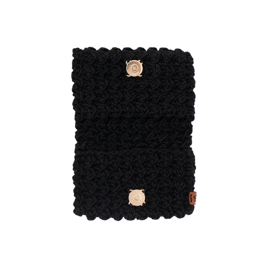 Crochet Wallet (Black)