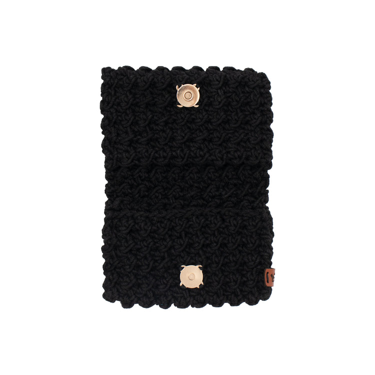 Crochet Wallet (Black)