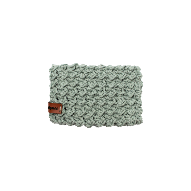 Crochet Wallet (Sage)