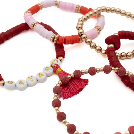 Qatar Beaded Friendship Bracelet (Set of 5 Pcs)