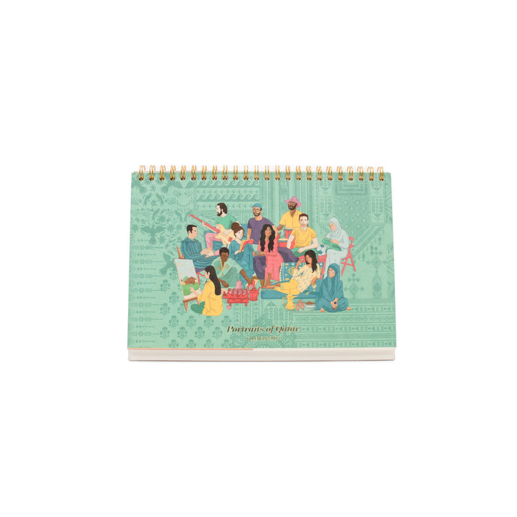 Portraits of Qatar 2025 Desk Calendar