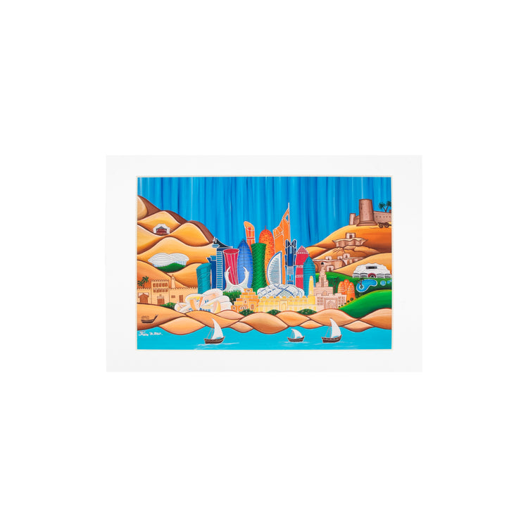 Art Print Unframed (Peninsula from the Sea)