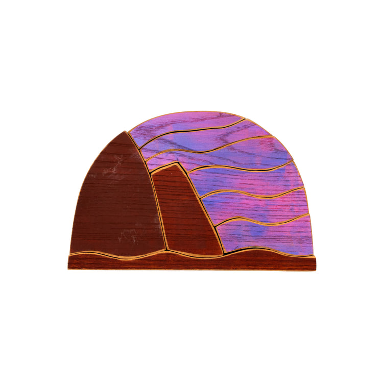 Wooden Puzzle (Sunrise/Sunset)