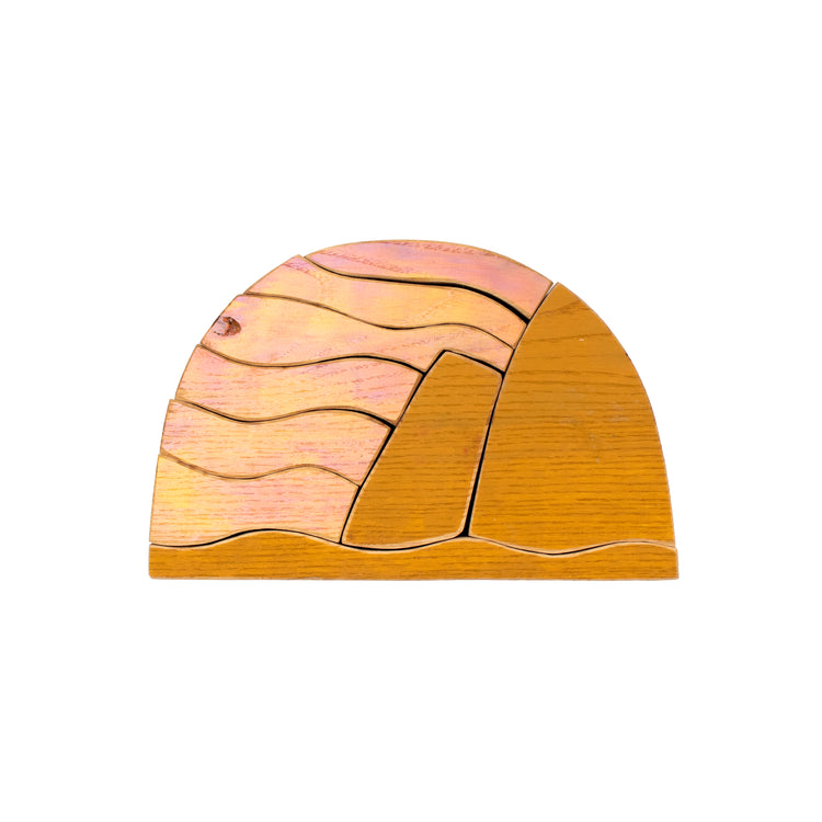 Wooden Puzzle (Sunrise/Sunset)