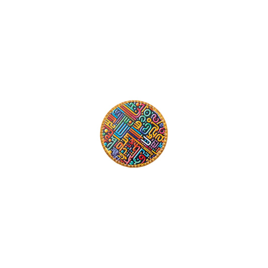 Magnet (Round Alphabets, S)