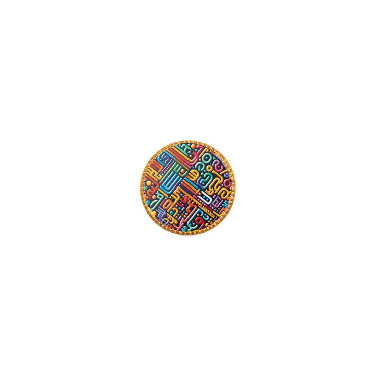 Magnet (Round Alphabets, S)