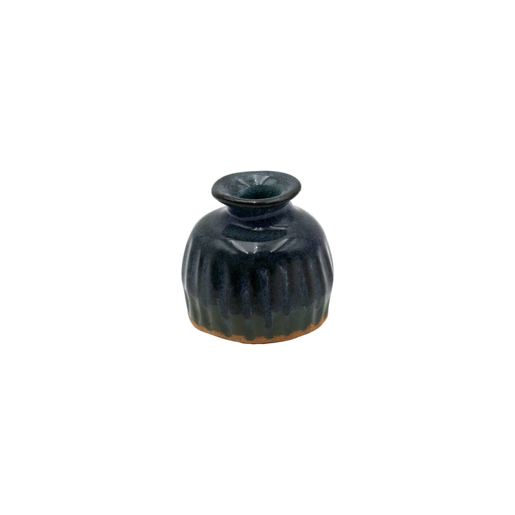 Ceramic Vase (Small/Dusky Teal)