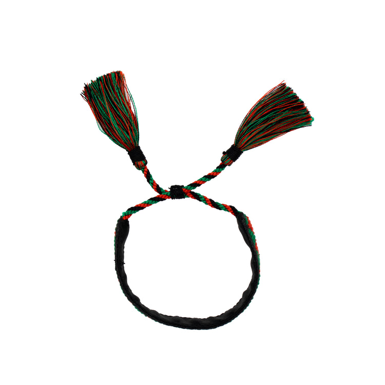 Tatreez Bracelet (Green/Red)