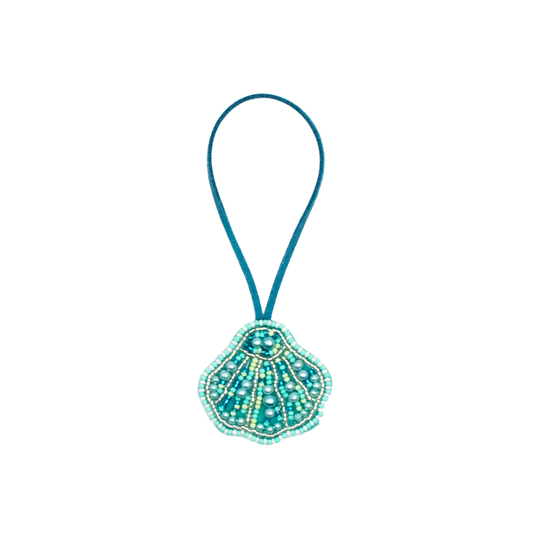 Bag Charm Seashell (Blue)