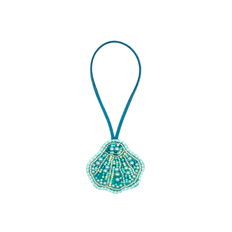 Bag Charm Seashell (Blue)