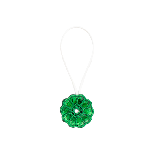 Bag Charm Flower (White)
