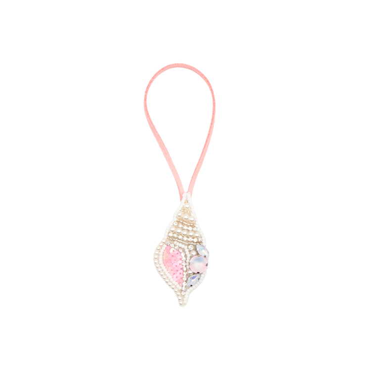 Bag Charm Conch Shell (Pink)