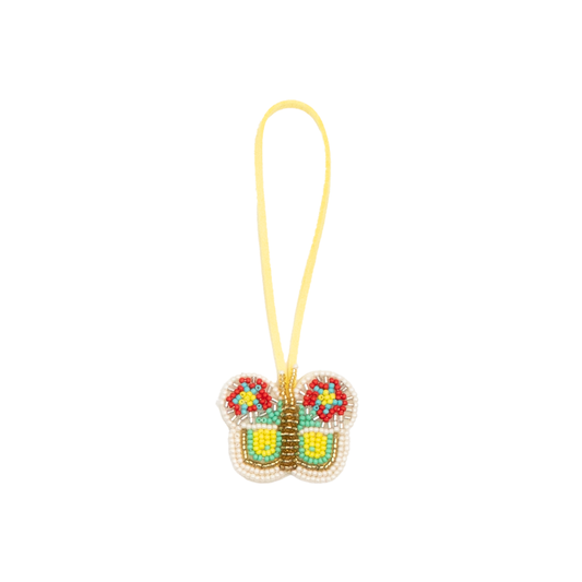 Bag Charm Butterfly (Yellow)