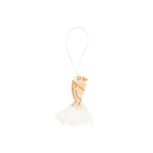 Bag Charm Dove (White)