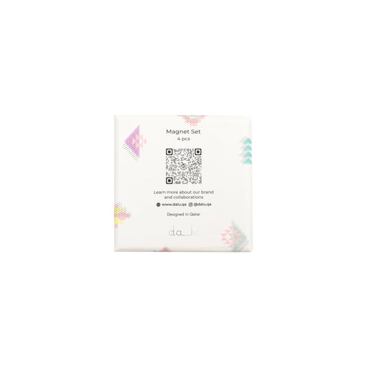 Magnet Set of 4 Memphis Al Sadu