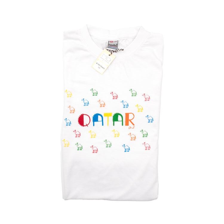 Kids T-Shirt (Qatar Camels, 8-10 Y)