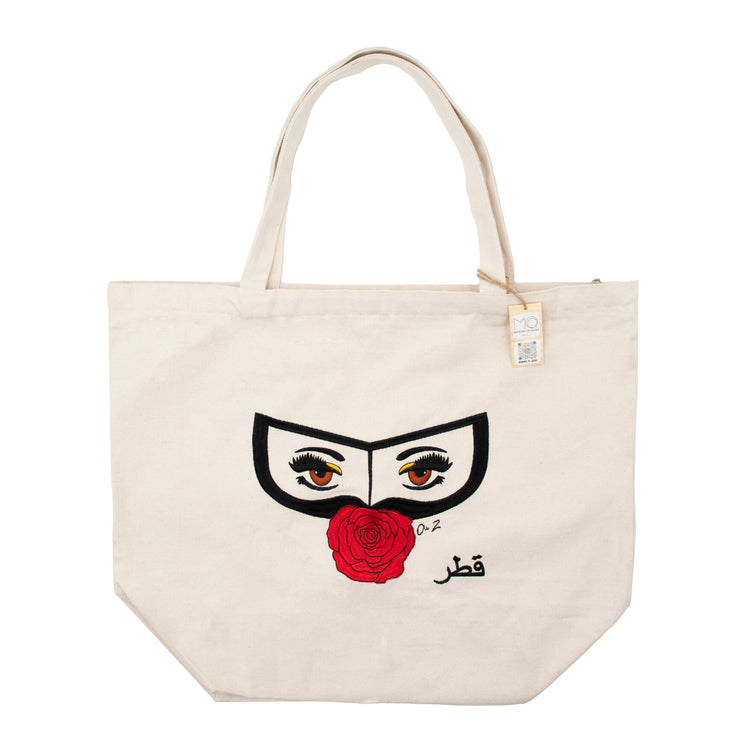 Tote Bag (Rose Niqab)