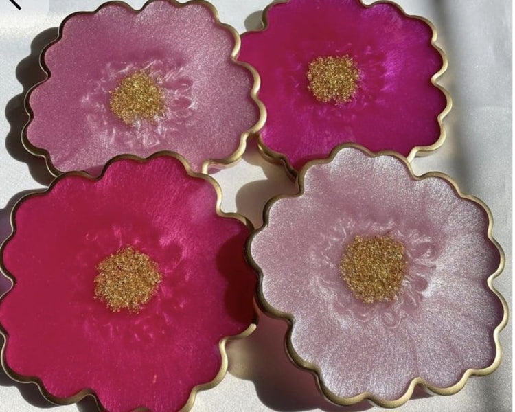 Resin Art Coaster Making Workshop by Rida (14/08/2026, 5:00 PM – 6:30 PM)