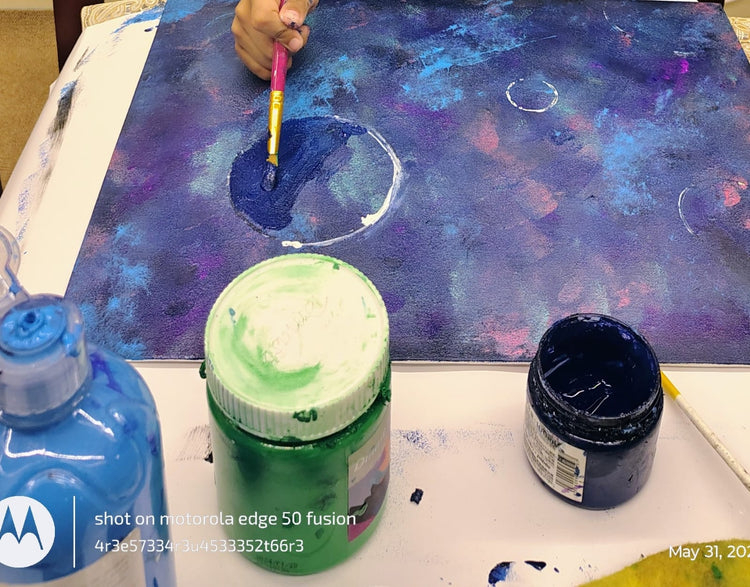 Acrylic Galaxy Painting Workshop by Paintingdiary2k (05/09/2025, 4:00 PM – 6:00 PM)