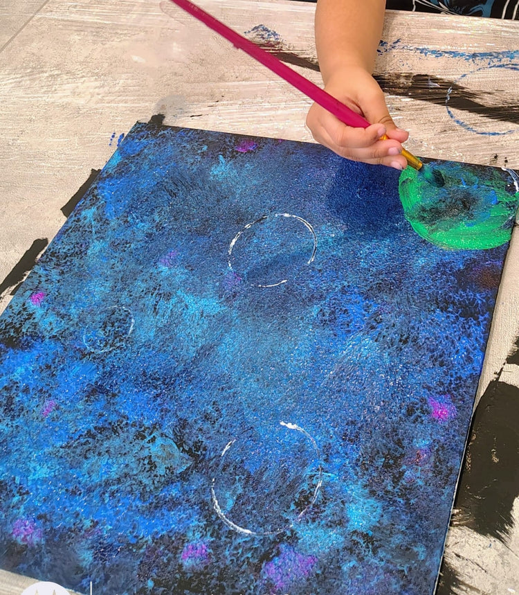 Acrylic Galaxy Painting Workshop by Paintingdiary2k (05/09/2025, 4:00 PM – 6:00 PM)