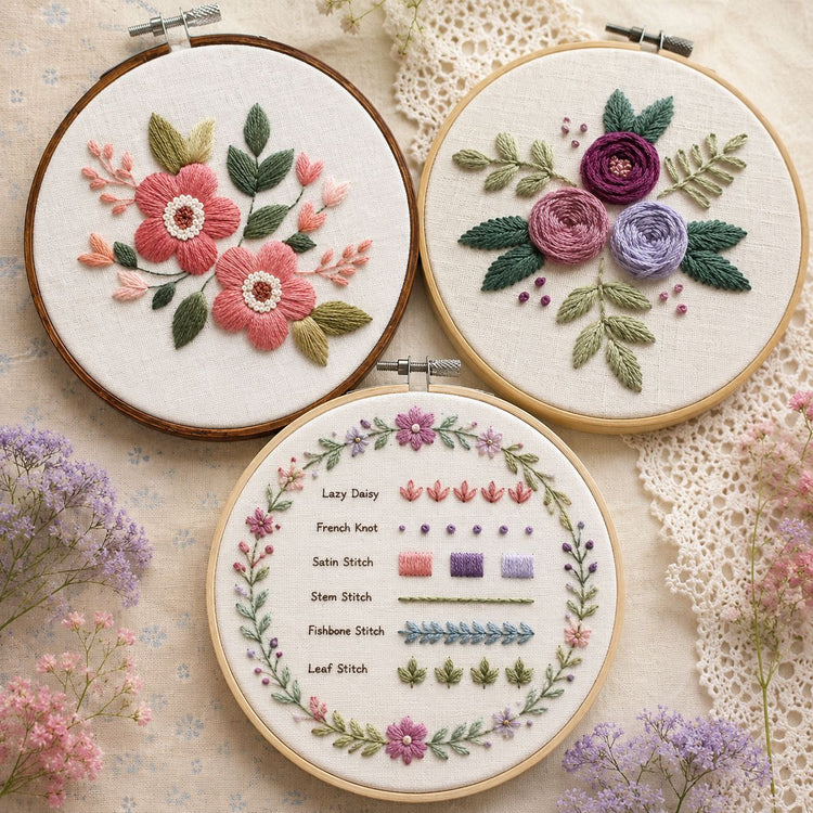 Hand Embroidery Workshop by Fidha Asiya (12/09/2026, 4:00 PM – 6:00 PM)