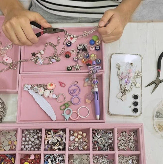 Bead & Charm Workshop by Sawsan (05/07/2025, 6:00PM - 8:00PM)