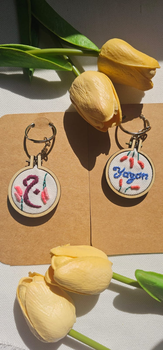 Embroidered Keychain Workshop by Hanane (08/11/2025, 3:00 PM – 6:00 PM)
