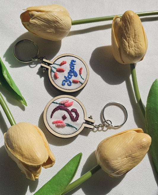 Embroidered Keychain Workshop by Hanane (08/11/2025, 3:00 PM – 6:00 PM)