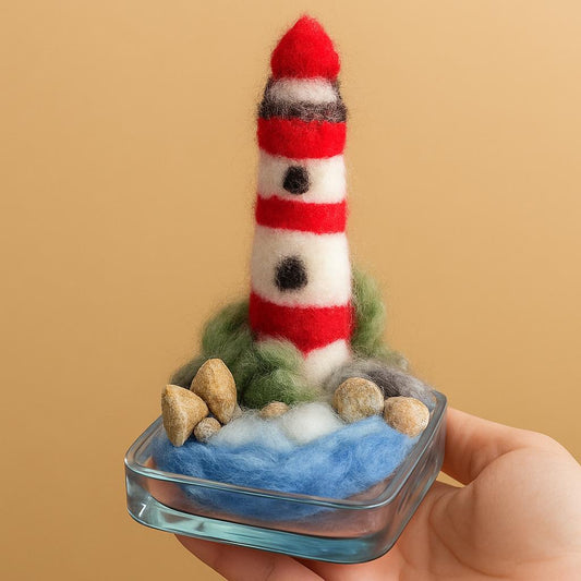Needle Felting a 3D Lighthouse Ornament by Janiththri  (06/08/2025, 4:00PM – 6:00PM)