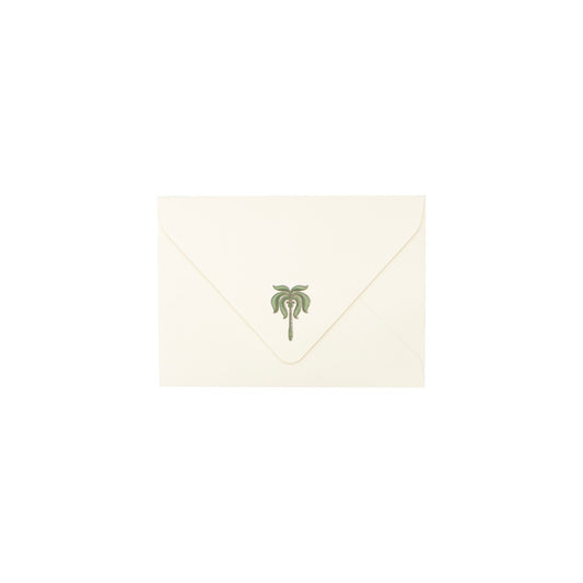 Greeting Card (Yellow Flower) Moonlit Oasis