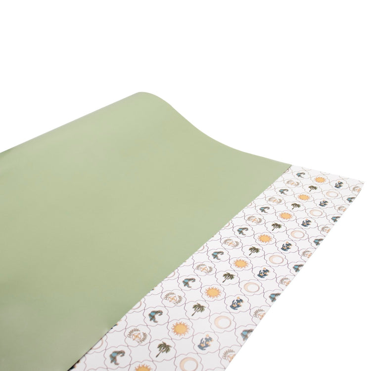 Wrapping Paper (Green) Moonlit Oasis