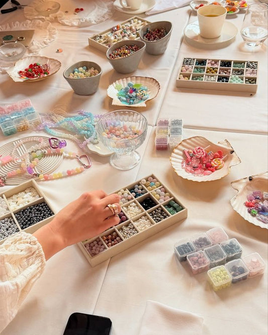 Bead & Charm Workshop by Sawsan (05/07/2025, 6:00PM - 8:00PM)