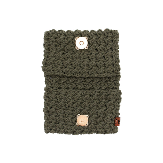 Crochet Wallet (Olive)