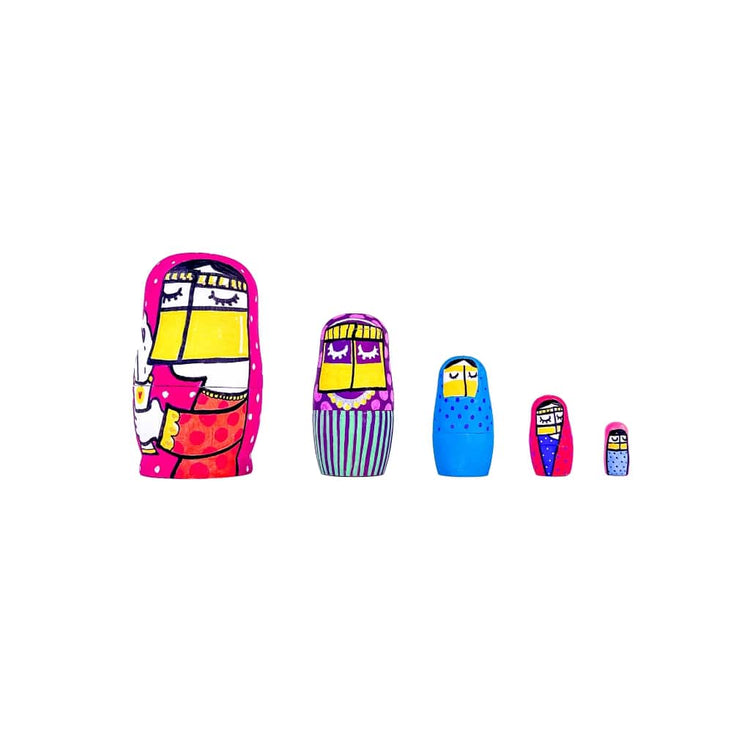 Nesting Dolls by Mubarak Al-Malik (MMD09)