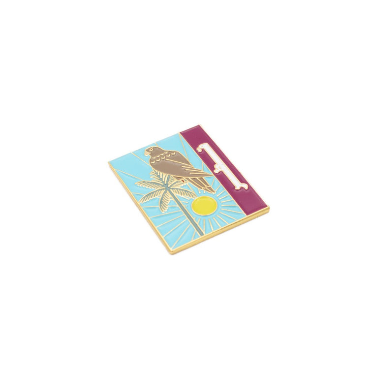 Iconic Magnetic Enamel Pin - Falcon