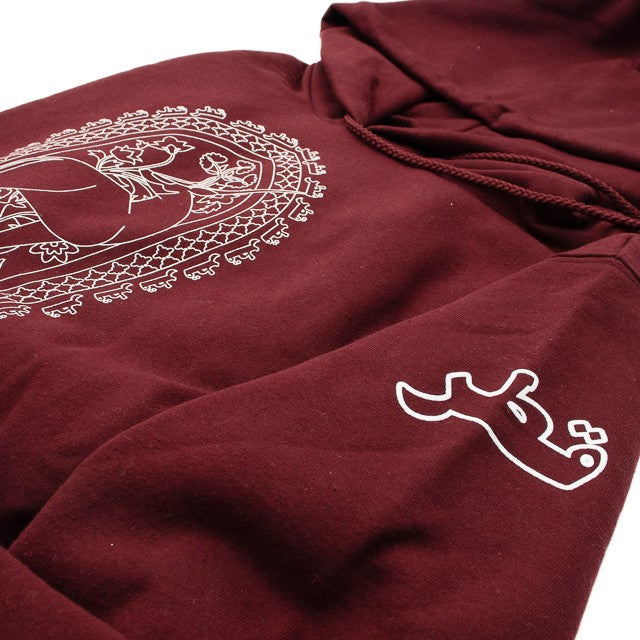 Iconic Maroon Hoodie