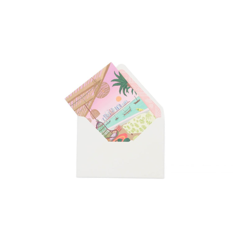 SK - Boho Social Notecard