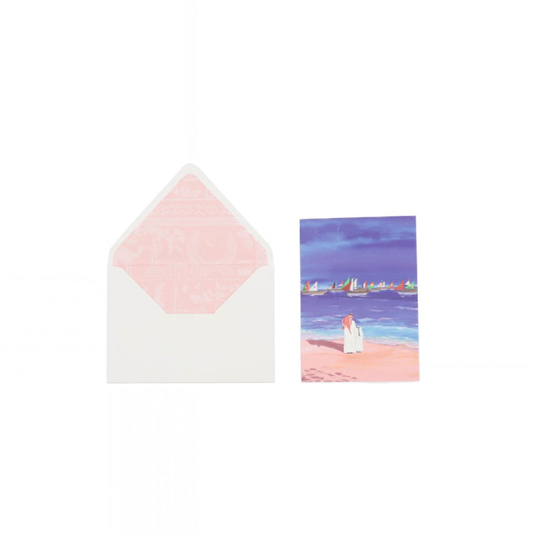 SK - Katara Beach Notecard