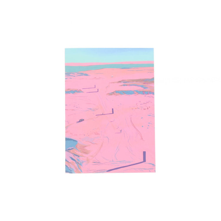 SK - Pink Desert Notecard