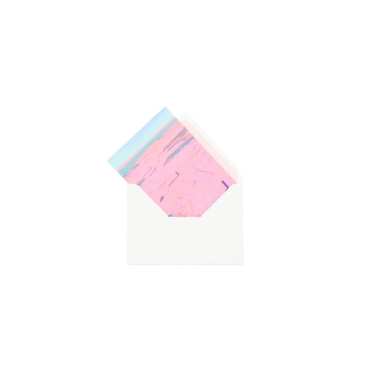 SK - Pink Desert Notecard