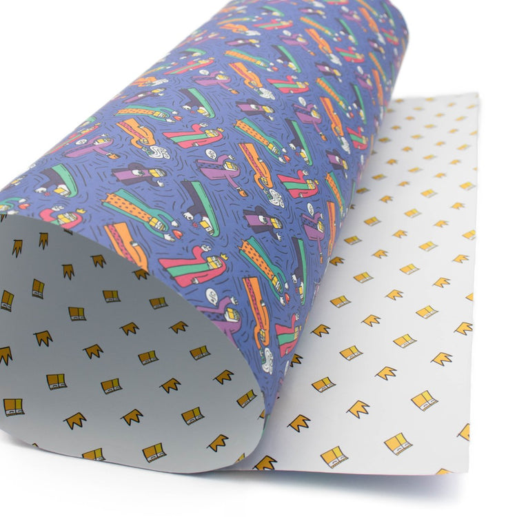 MM - Double Sided Wrapping paper