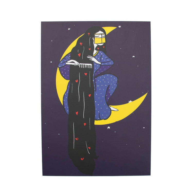 MM - Moon Art Print