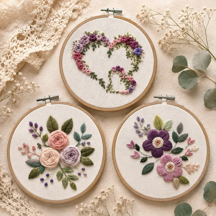 Hand Embroidery Workshop by Fidha Asiya (15/08/2026, 4:00 PM – 6:00 PM)