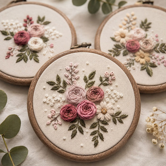Hand Embroidery Workshop by Fidha Asiya (15/08/2026, 4:00 PM – 6:00 PM)