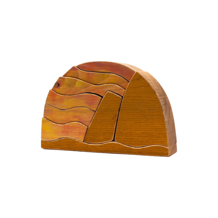 Wooden Puzzle (Sunrise/Sunset)